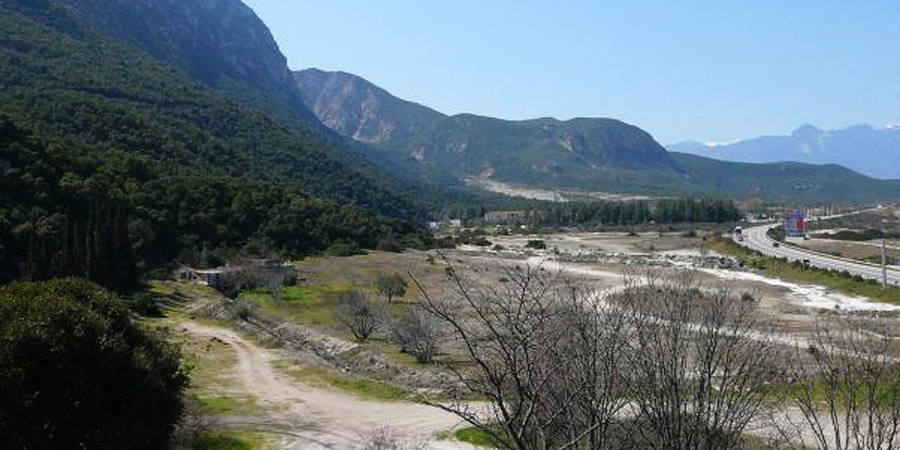 Thermopylae battlefield today 